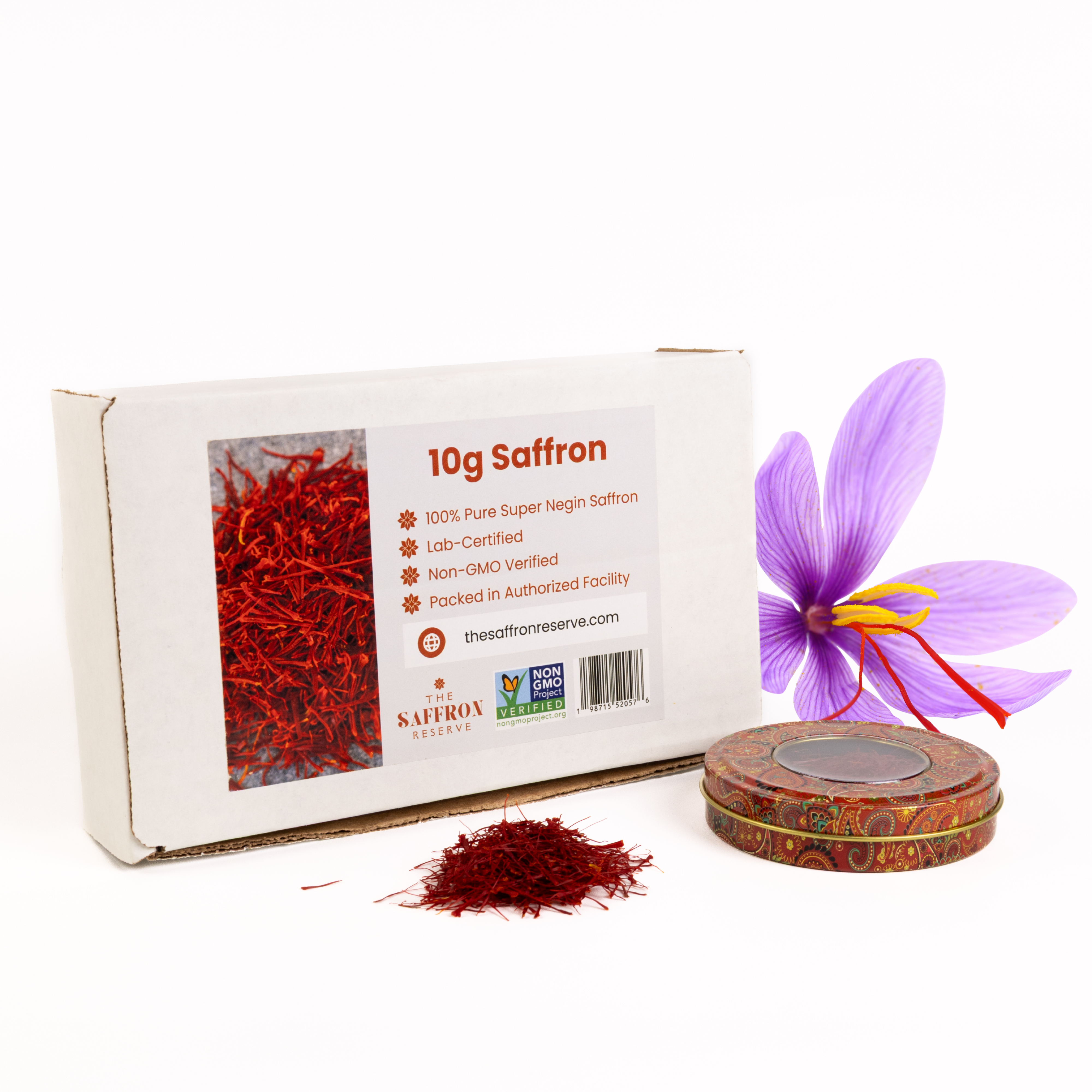 Bulk Saffron Threads — 10g Lab-Certified Premium Saffron