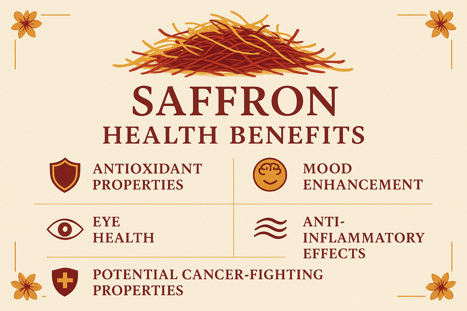 The Health Benefits of Pure Saffron You Didn’t Know About